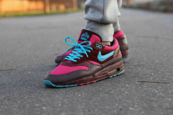 sweetsoles:  Nike Air Max 1 ‘Amsterdam’ (by kania) 