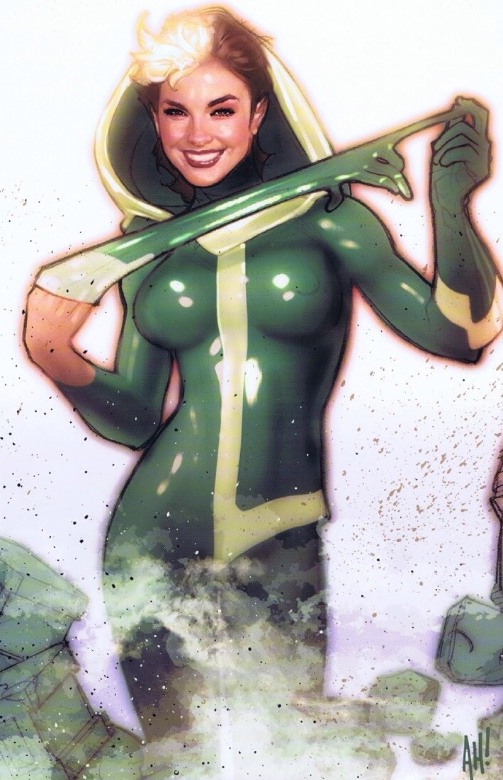 ungoliantschilde:  Marvelous Mutant Ladies, by Adam Hughes.