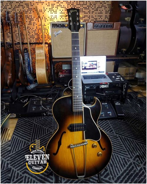 FS “Real Vintage” Gibson ES225T 1954 original case…   ☑️ Call or WA Eleven Guitar