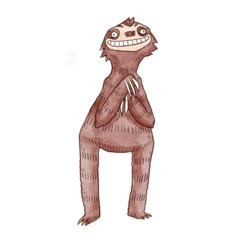 Style Research 6/13: Sloth in the style of Scott C