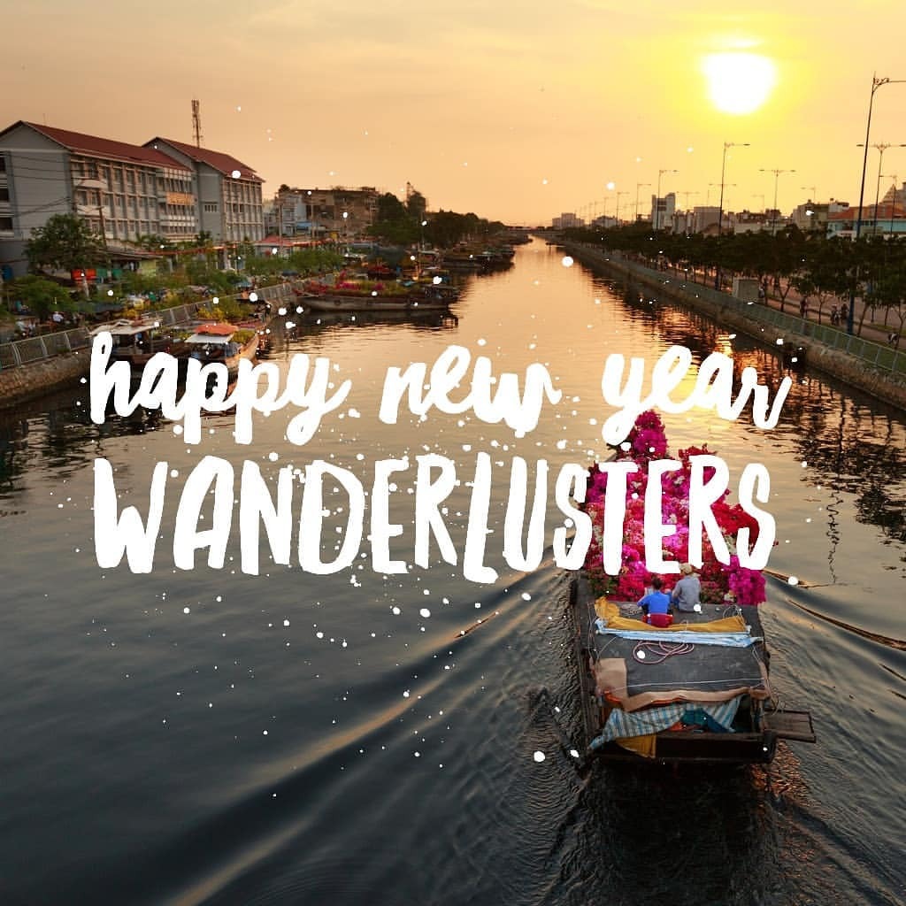 Happy New Year!  Wanderlust Overloaded