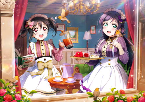 Tojo Nozomi Pure UR “希のセット☆”Yazawa Nico Smile UR “陰の努力”