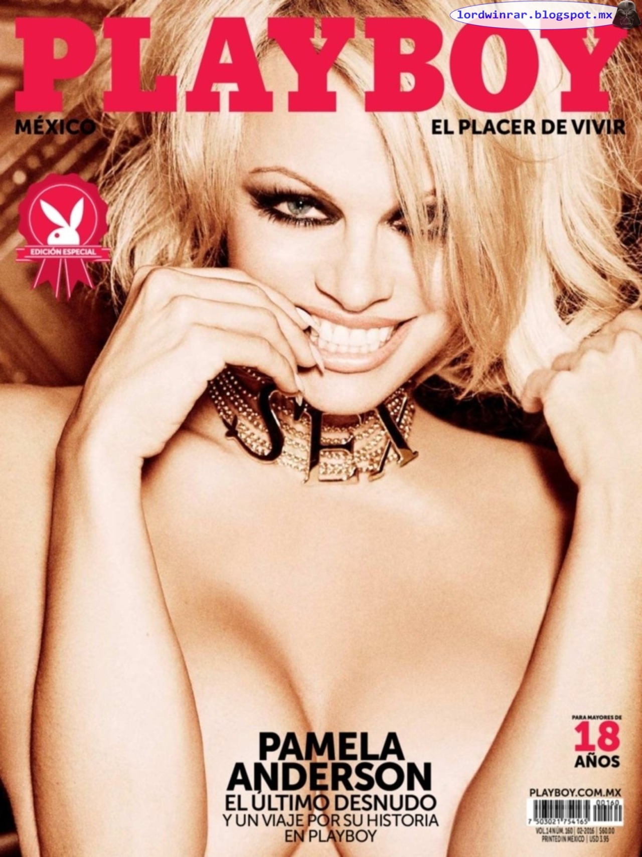 Pamela Anderson - Playboy Mexico 2016 Febrero (60 Fotos HQ)Pamela Anderson desnuda