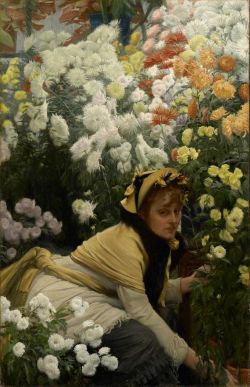 walzerjahrhundert:  James Tissot, Chrysanthemums,