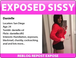 therealsissylola:  ALL SISSIES MUST GIVE IN AND OBEY!ALL SISSY SLUTS NEED TRAINING: http://therealsissylola.tumblr.com  I&rsquo;ll make her suck my cock next time I&rsquo;m in San Diego @danielle-cd
