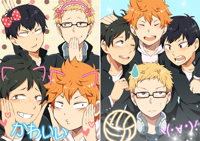 suikkart:  1st years doing some purikura!! this turned out completely different than