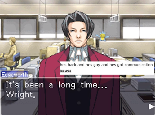 aceprosecuties: Ace Attorney + @ao3tagoftheday porn pictures