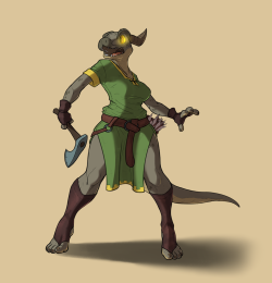  Argonian Hunter by Siroc  