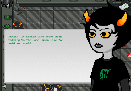  Karkat and Kanaya’s 6th convo.