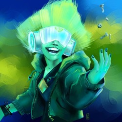 lotsarocks:  Peridot speedpaint 👽