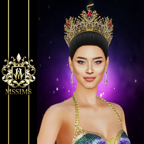 MISS GRAND THAILAND 2022 CROWN FOR THE SIMS 4ACCESS TO EXCLUSIVE CC ON MSSIMS4 PATREONDOWNLOAD ON MS
