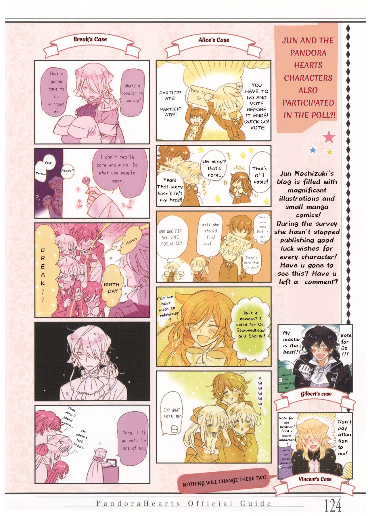 Sanhati Pal Pandora Hearts 24 1 Last Dance Popularity Poll