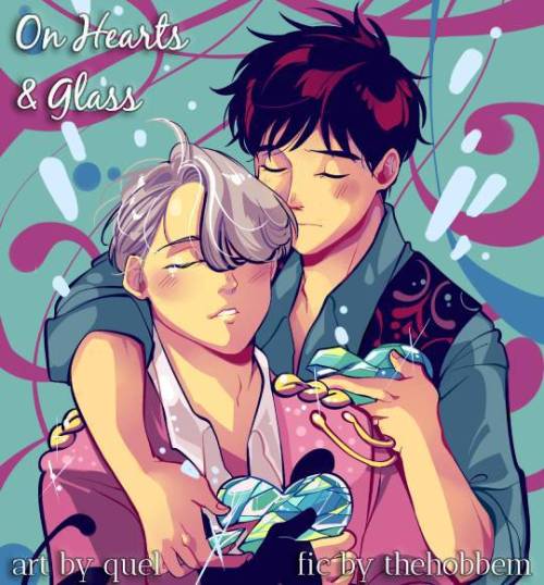 thehobbem:Author: thehobbem Art: @tosquinha Rating: Teen Relationship: Katsuki Yuuri/Victor Nikifo