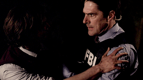 AARON HOTCHNER AND SPENCER REID