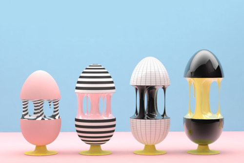 mango-popsicle: SPAIN: DIGITAL ART: DANI ARISTIZABAL Cósmica Y Sus Huevos is an editorial for