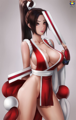 kyoffie:  Mai Shiranui!  I continue in my adventure to improve the color.it draw has  H-res, Lineart, Costume, nsfw, futa and PSD. #KoF14 https://www.patreon.com/posts/mai-shiranui-kof-13927703
