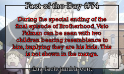 Fma-Facts:  Fact Of The Day #74 During The Special Ending Of The Final Episode Of