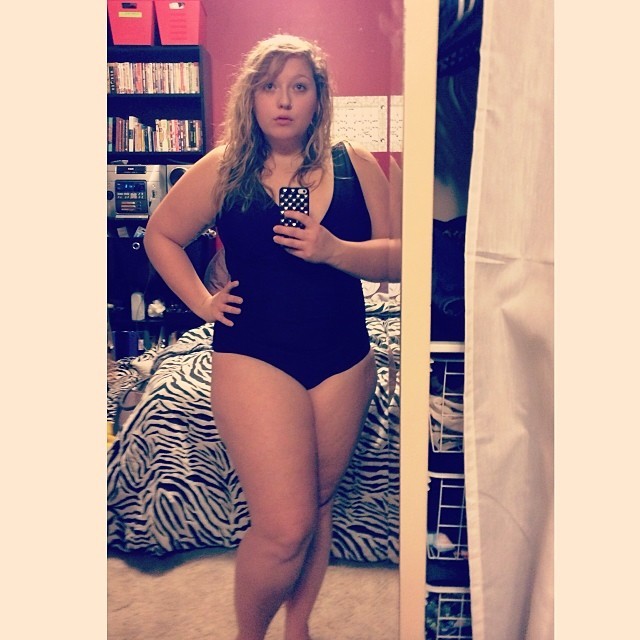 curveappeal:  &ldquo;You shouldn’t take pictures in a bathing suit, that’s