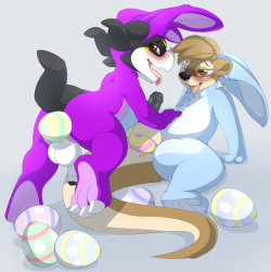 It’s egg month!Commissioned by darkmon, sharing is caring ;3 &lt;3