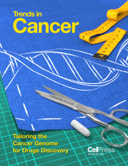 Cover illustration for Trends in Cancer. Article describes how gene editing can be used for advancing cancer drug delivery.
Illustration: Ethan Tyler