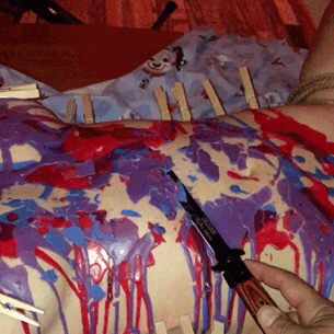 houseofmanycums:  A bit of wax and electro play, at the House of Many Cums.  All