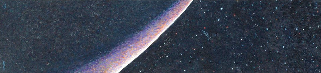 outvade:  Artwork by Steve Gildea   Planetary Suite, circa 1990   Found artwork from