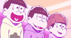 velvetbunnis:  Jeez. We can’t take our eyes off them for even a second, Osomatsu. 