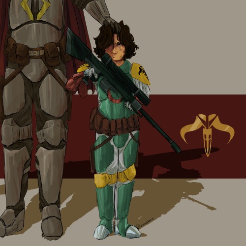 THEYRE DONE!! Young Jango Got His Brand New Beskar'gam, Ready To Fight For His New Buir