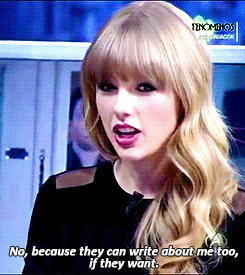 jadorehaylor:   #(and they wouldn’t get half the crap you do!)   yeah their songs
