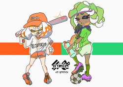 splatoonus:Splatfest gets rolling this Friday, 4/6, at 9:00pm PT! Can Team Baseball put some mustard on it? Or will Team Soccer kick it up a notch? &lt;3