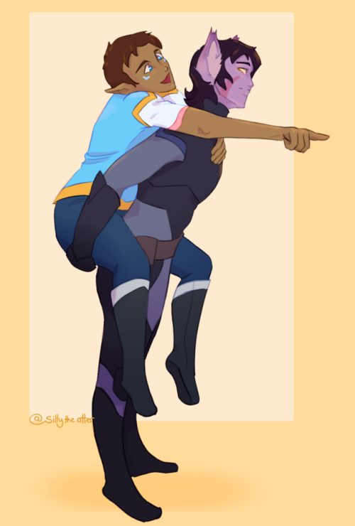 Klance Month day 2 - Galtean (my fav au :3)