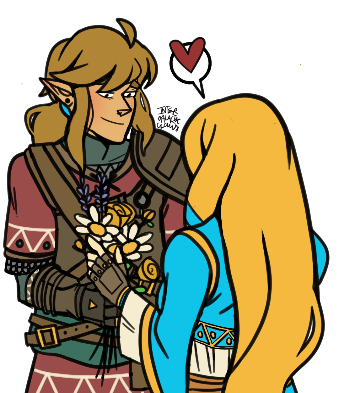 Carbonated Lifeforms — ZELINK WEEK Breath of the Wild BotW who is...