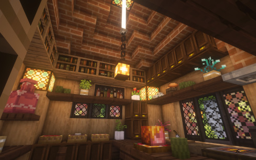 Brown Mushroom Café ❁ Minecraft ❁    ForgeOptiFine 1.18.1❁ Resource packs ❁  &