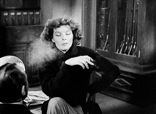 Katharine Hepburn In Bringing Up Baby (1938) Dir. Howard Hawks  
