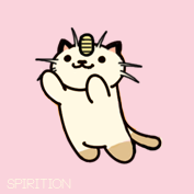 spirition:  neko atsume as pokemon! please give credit if using & do not remove caption 