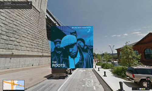 Sex nevver: Hip hop, Google Street views pictures