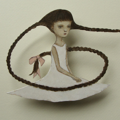 Maki Hino 日野まき (Japanese, b. Japan) - 1: Hair Braiding, 2015  2: Hair Combing, 2015  3: Hair Cutting