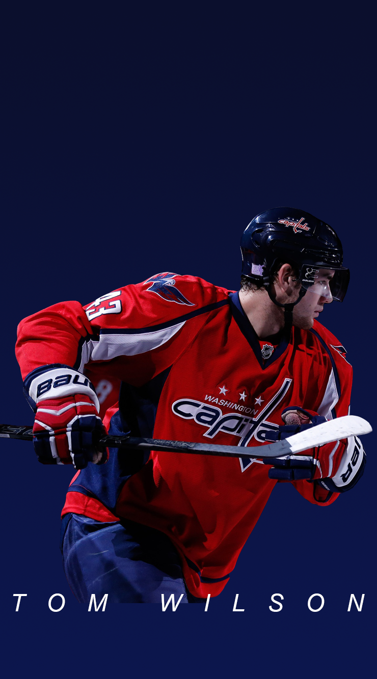 Where Hockey Meets Art — wallpapers • tom wilson + bright (galaxy s10e)