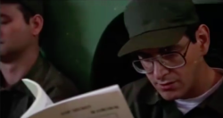 yaoiputin: fangirling over a young Harold Ramis in Stripes (1981) with @egonic 