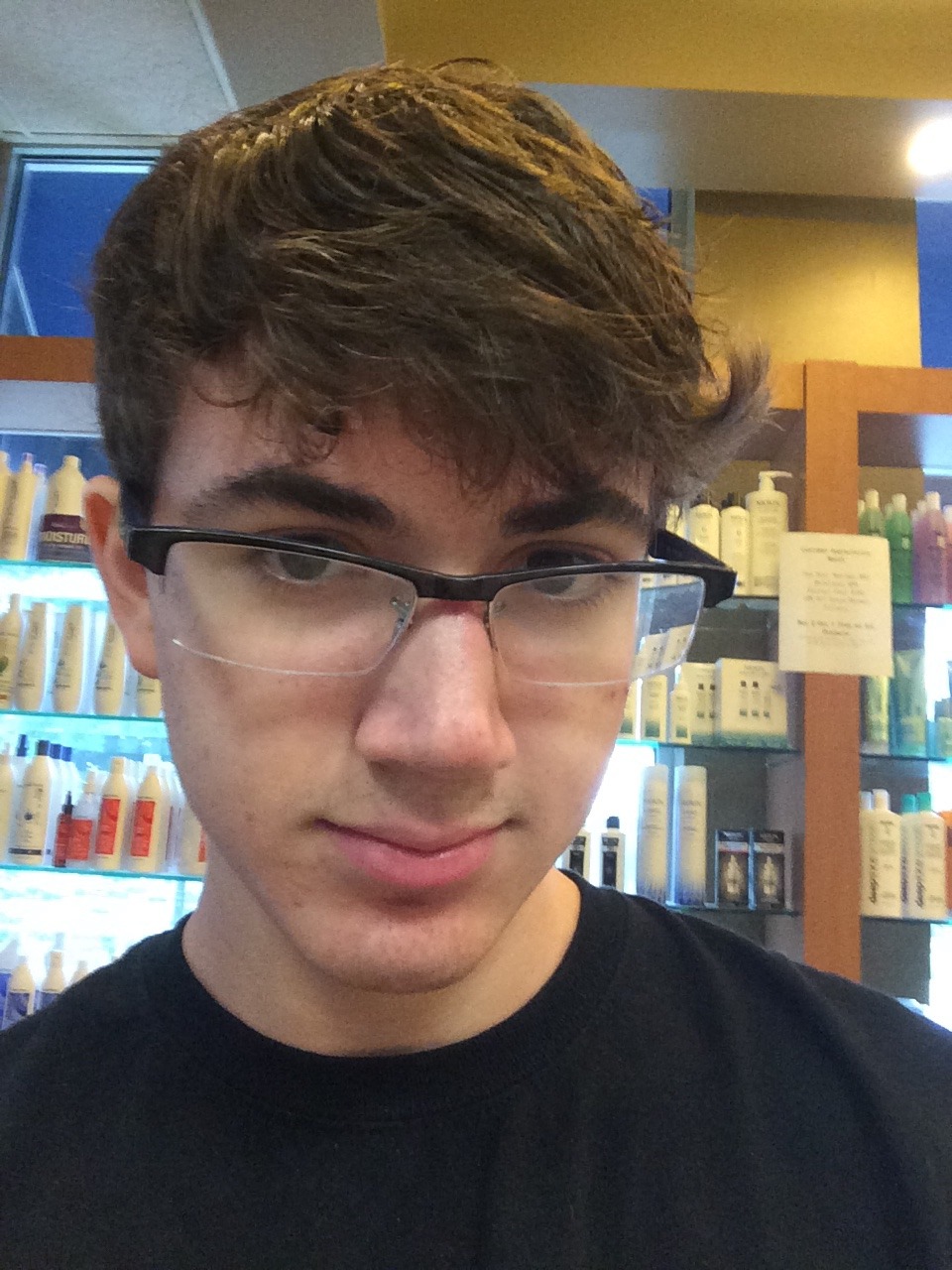 tornad001:Yesterday someone asked for a selfie and I gave one from prom, but I got