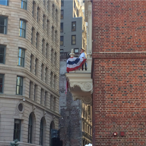 I went on a big Independence Day adventure today! I started at the Old State House to hear the Decla