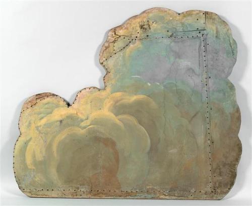 artfromthefuture:  pleasedontsqueezetheshhh:  bluecrowcafe: Clouds made from canvas and wood, scenery for a production of Jean-Philippe Rameau’s opera, ‘Dardanus’. The Palace of Fontainebleau, 1783.  Give them to me.  or me