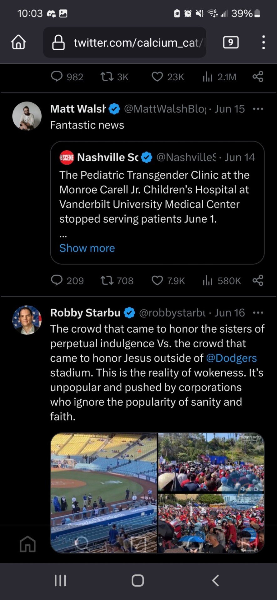 A Small Example Of The Transphobic Likes From Calcium-cat, Author Of The One Small Dream Fanfic And An