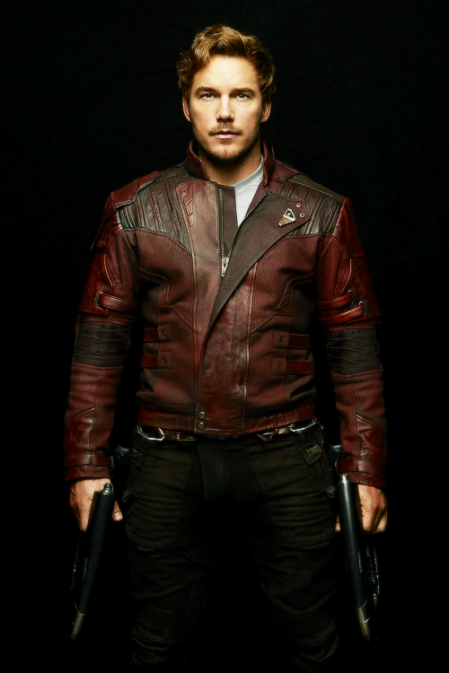 chrisprattonline:Peter Quill/StarlordPortrait by Robert Maxwell. (+)