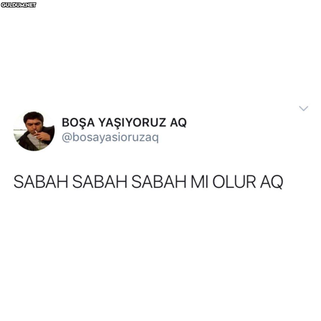 Oluyormuş BOŞA YAŞIYORUZ...