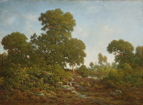 Springtime, Théodore Rousseau, 1855, Art Institute of Chicago: European Painting and Sculptur