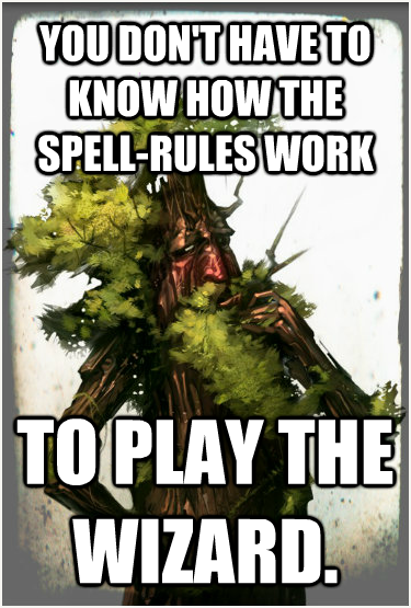 bardicknowledgeblogger:thatboomerkid:Malicious Advice Treant is a real jerk. Also, I’m stunned that 