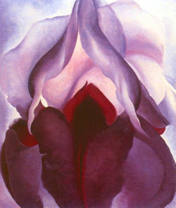 georgia-okeeffee:Flower of Life II, Georgia O'Keeffe