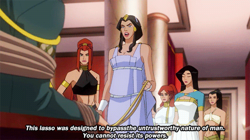 kane52630:  Wonder Woman (2009)  and this is why men dont tell women the truth lol XD