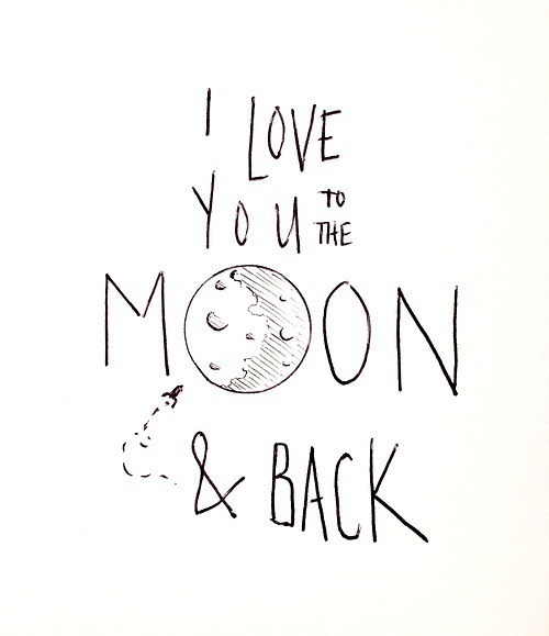 ohmyblanchii:  And I love you to the moon and back, a million times jcad.❤️